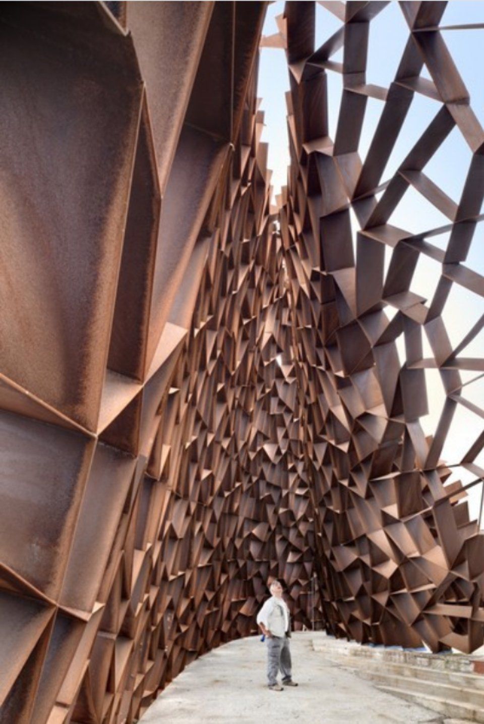 lavori in acciaio corten