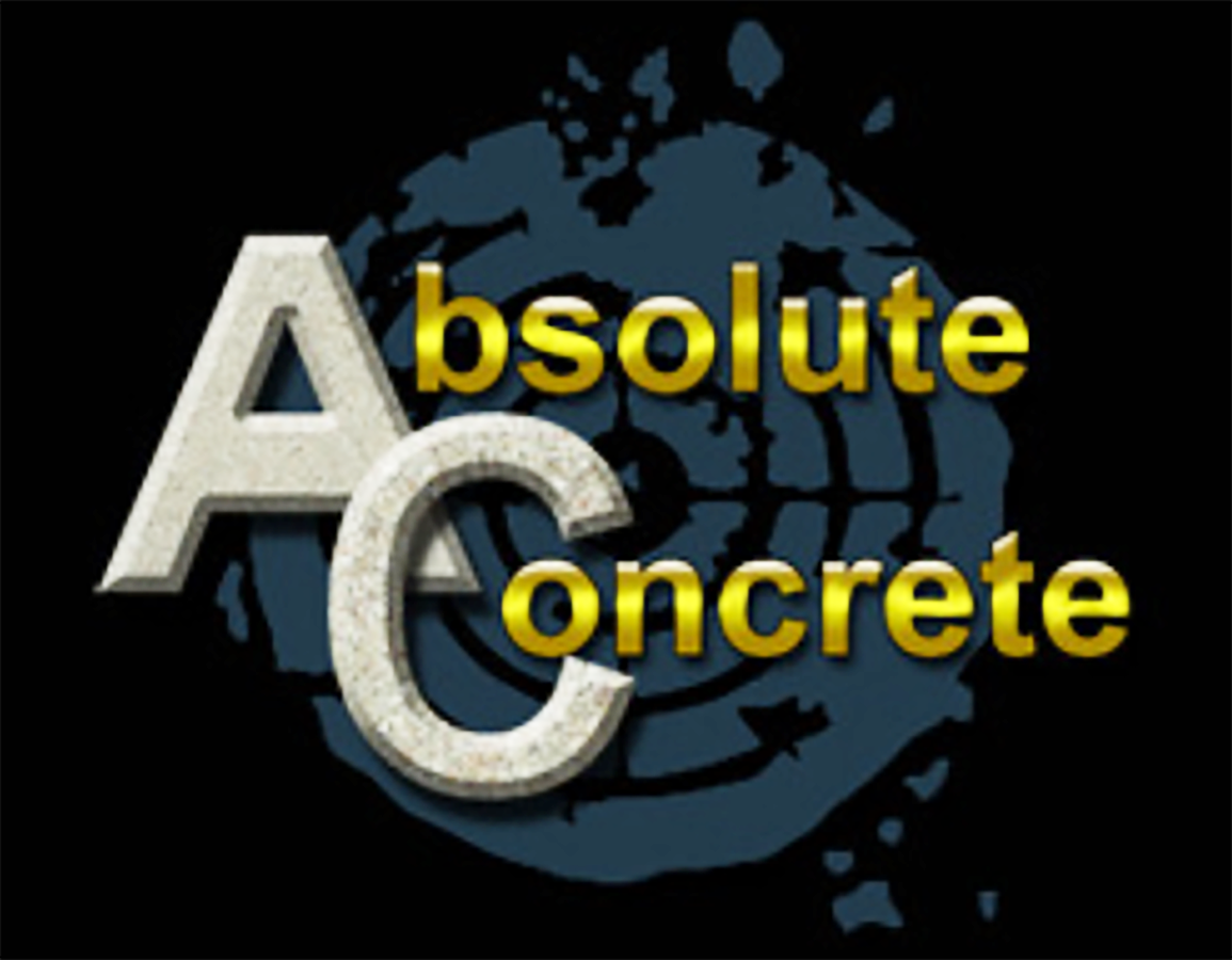 absolute concrete logo
