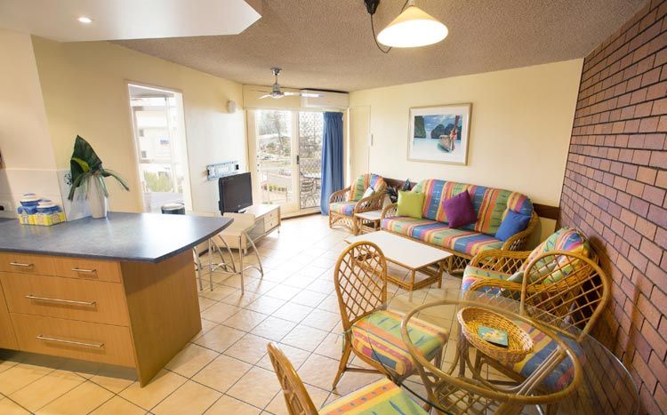 Interior view of a living room