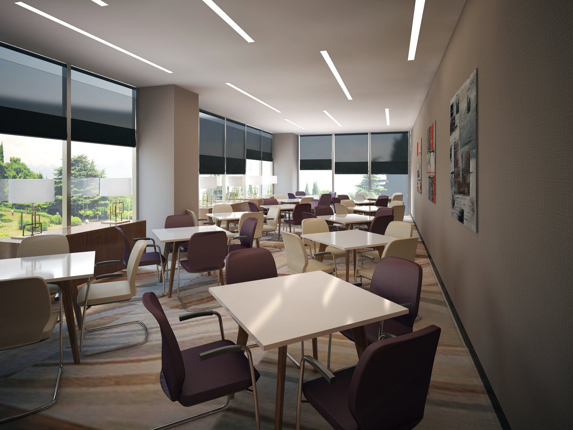 Roman Shade in Childs Bathroom — Lewisville, TX — Installation-Nation