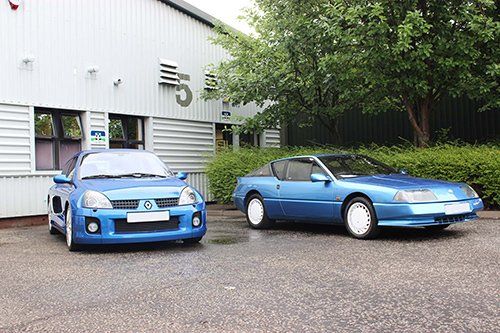 Some Renault cars that were serviced by our team