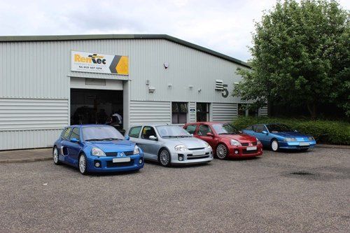 Some Renault cars that were serviced by our team