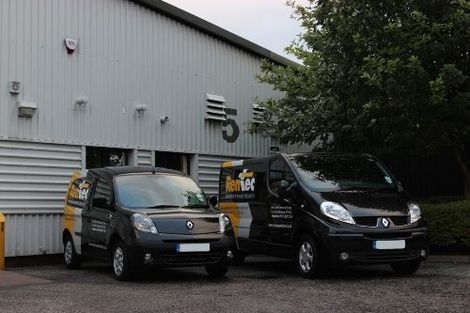 Our Renault service cars