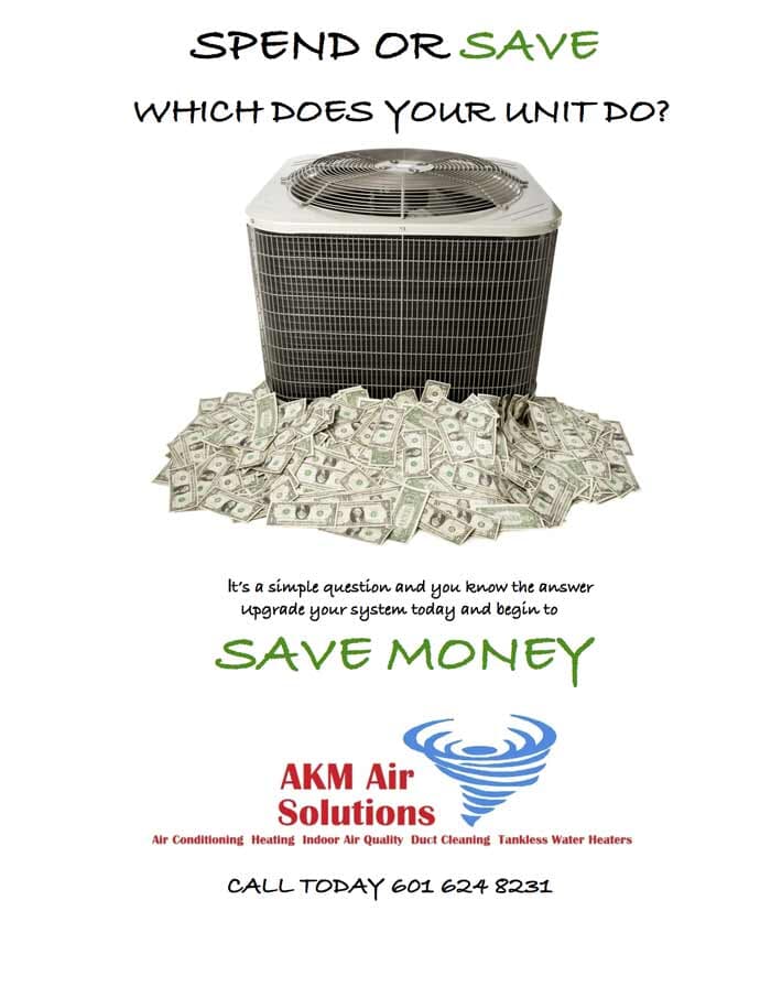 HVAC Coupon - AKM Air Solutions in Pearl, MS