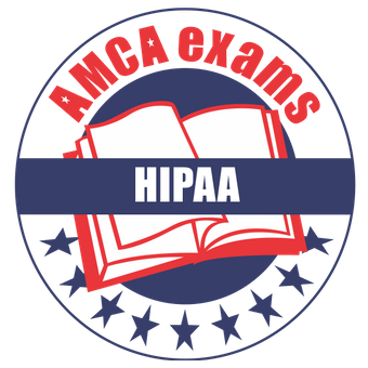 AMCA exams HIPAA badge