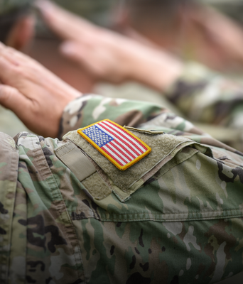 Military Persons Image | Bulldog Auto and Tire