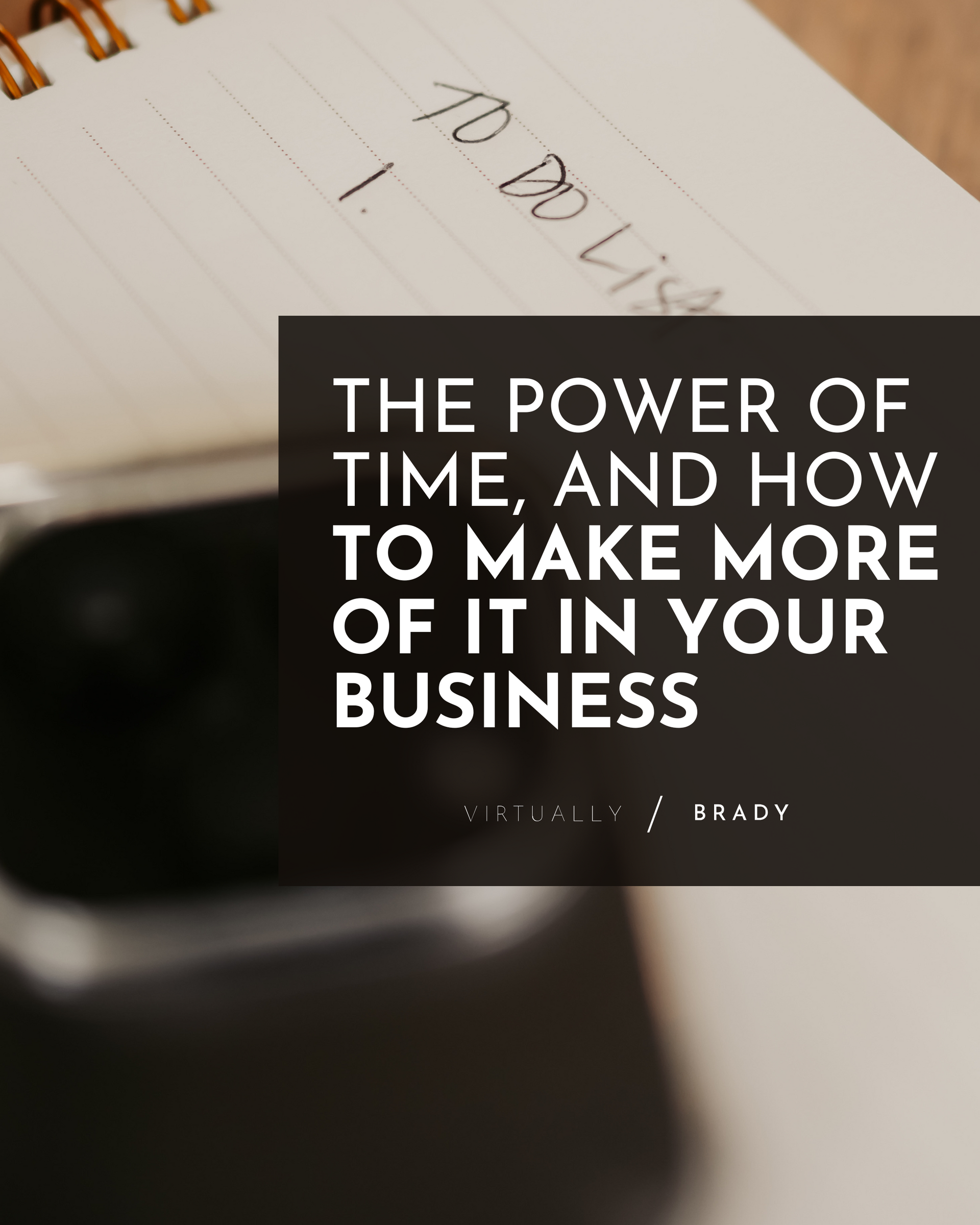 The power of time and how to make more of it in your business