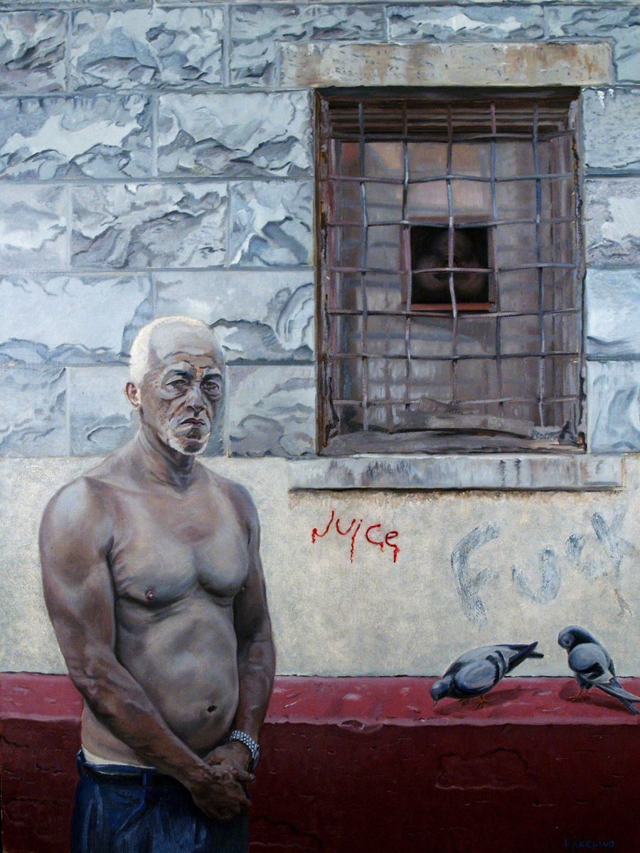 Machismo | Figurative  Oil Painting by John Varriano
