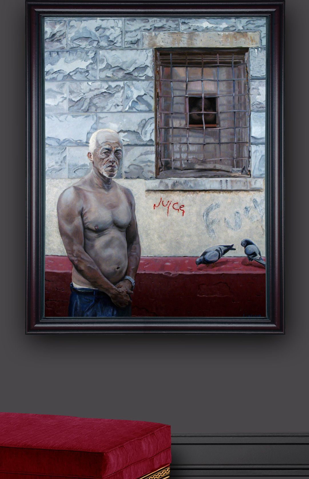 Machismo | Figurative Oil Painting by John Varriano