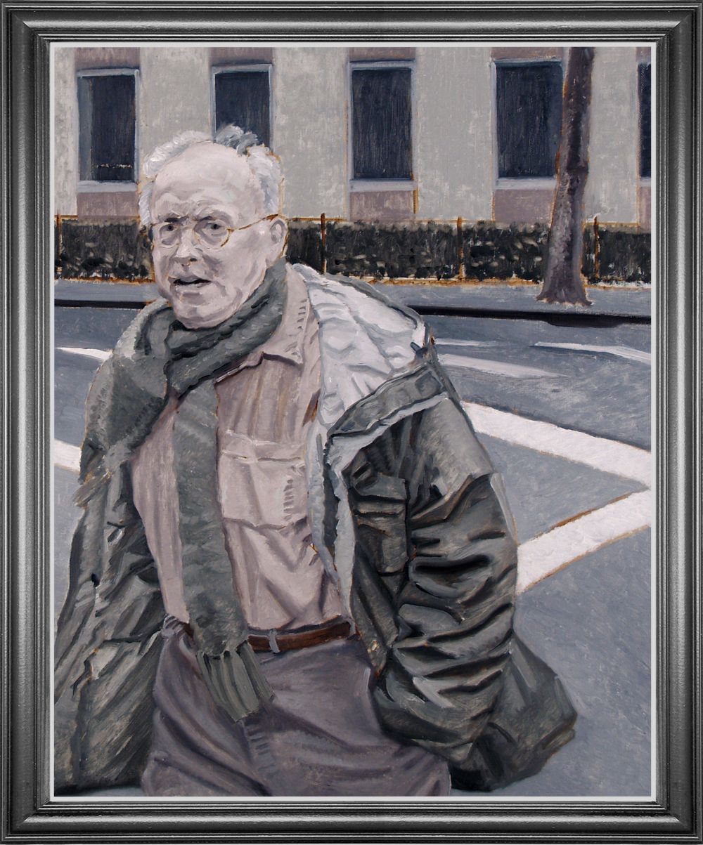 The Professor | Figurative Oil Painting by John Varriano