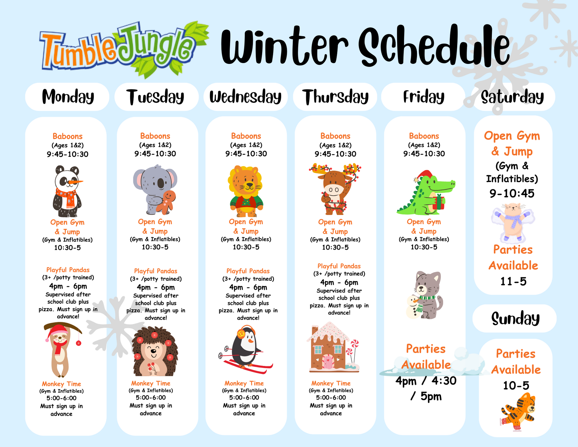 Kids Birthday Parties Westport, Norwalk & Darien, CT Tumble Jungle