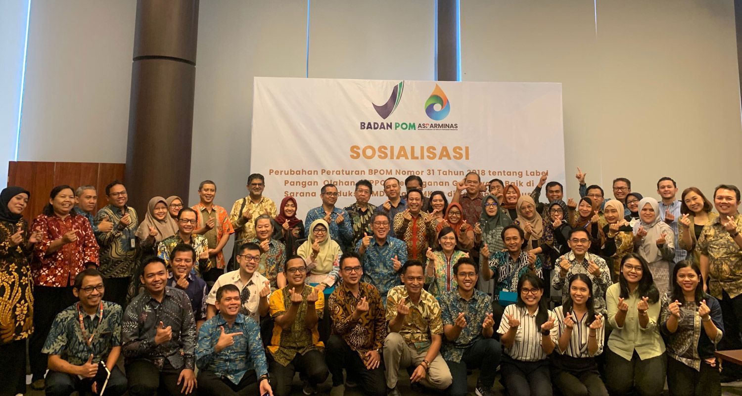 Sosialisasi Perubahan Peraturan BPOM Nomor 31 Tahun 2018