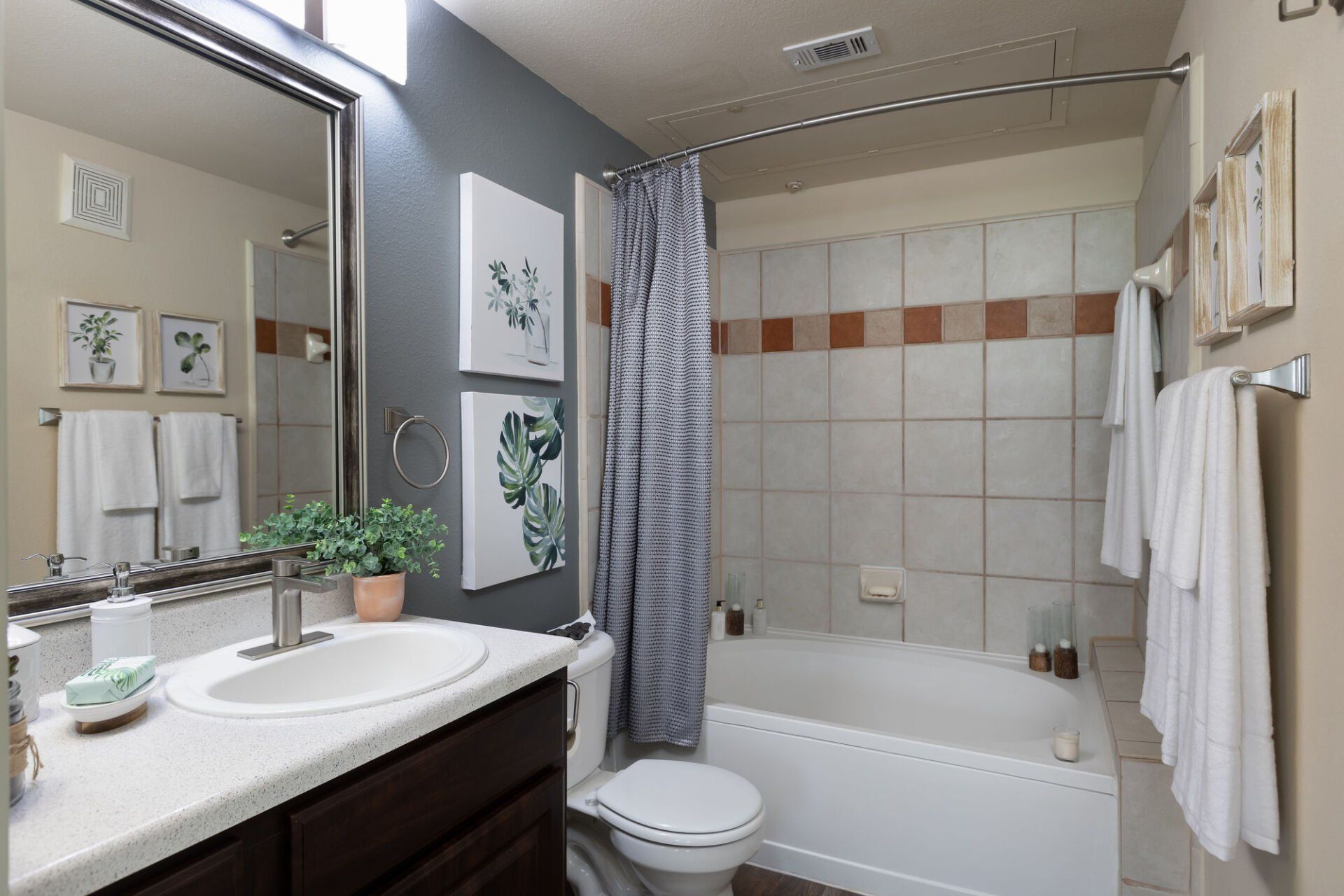Bathroom with Shower | Ranch at Hudson Xing