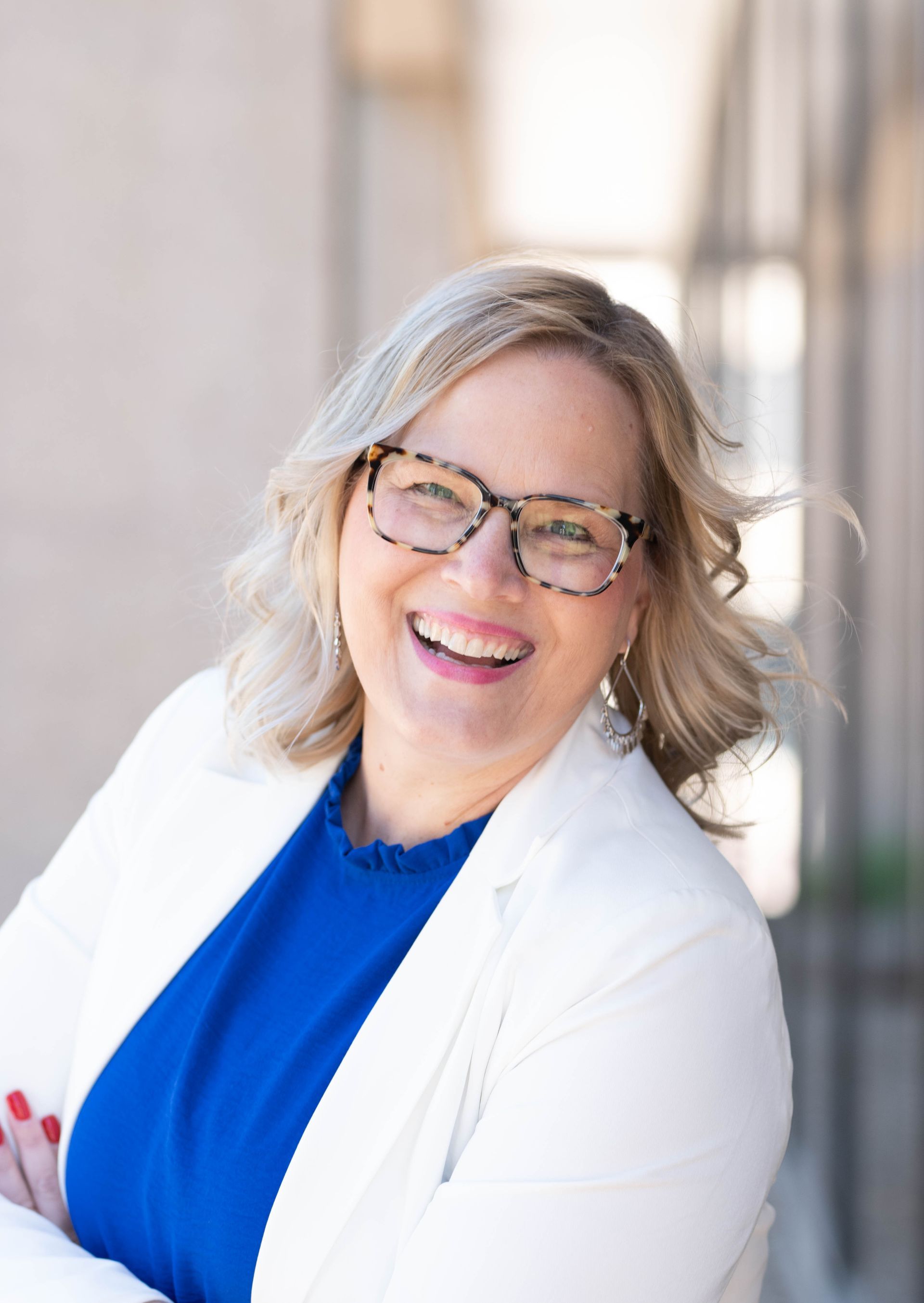 A headshot of Sally Bernard