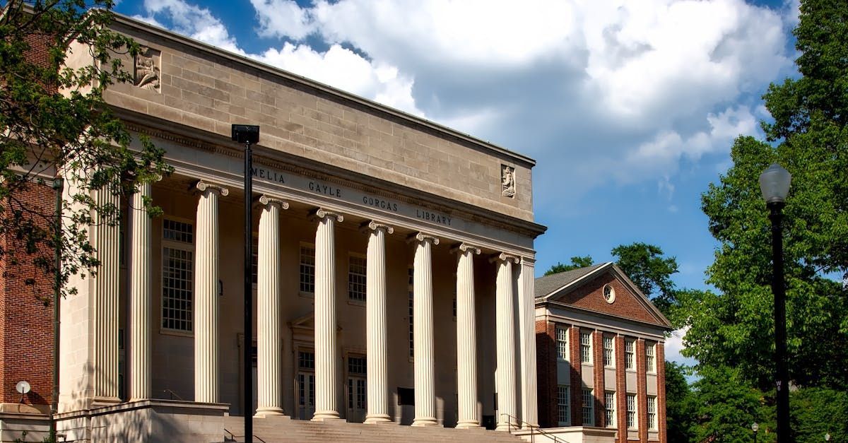 A college library