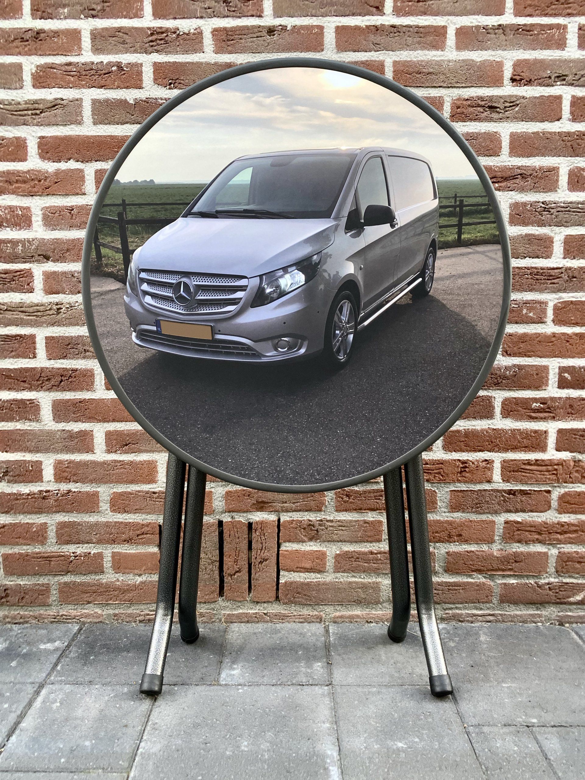terrastafel, relatiegeschenk, mercedes vito, bedrijfswagens