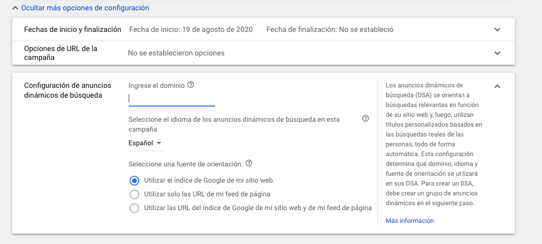 anuncios dinamicos adwords