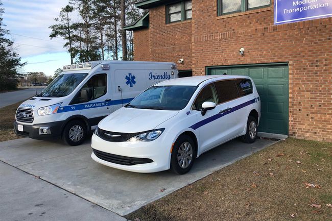 Ambulance Car — Morehead City, NC — Friendly Medical Transportation