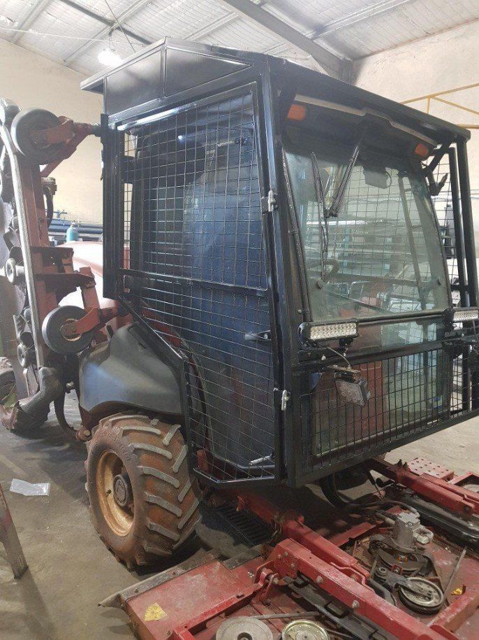 Yellow Stairs Are Set Up on the Side of a Building — AWE Engineering in South Lismore, NSW