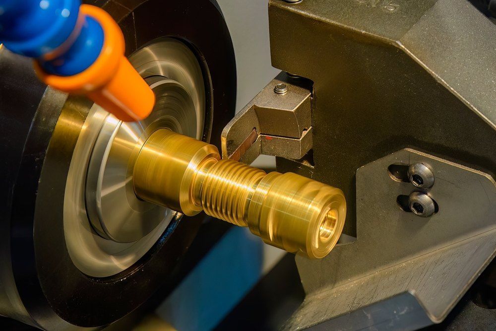 A Close Up of a Machine With a Yellow Handle and a Blue Handle — AWE Engineering in South Lismore, NSW