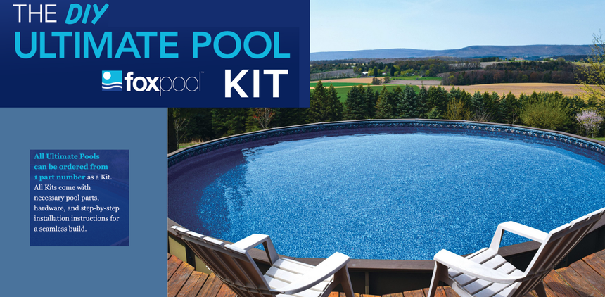 Ultimate FoxPool Pool Kit, DIY, build your own pool