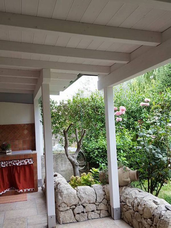 particolare di veranda