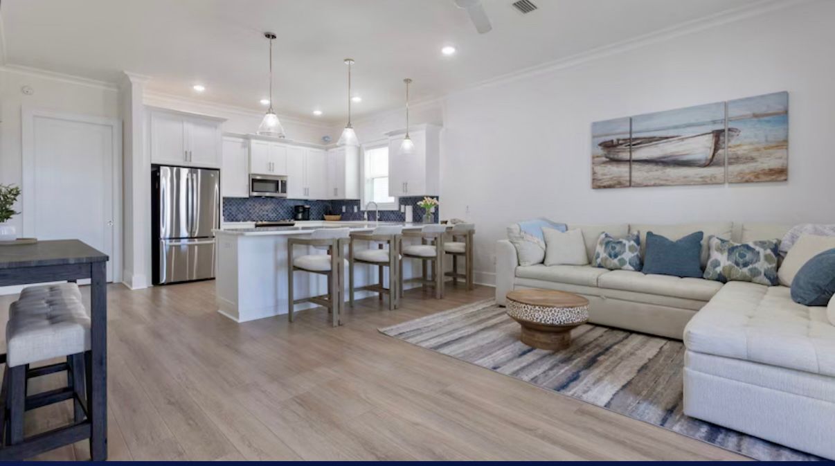 Open concept living room