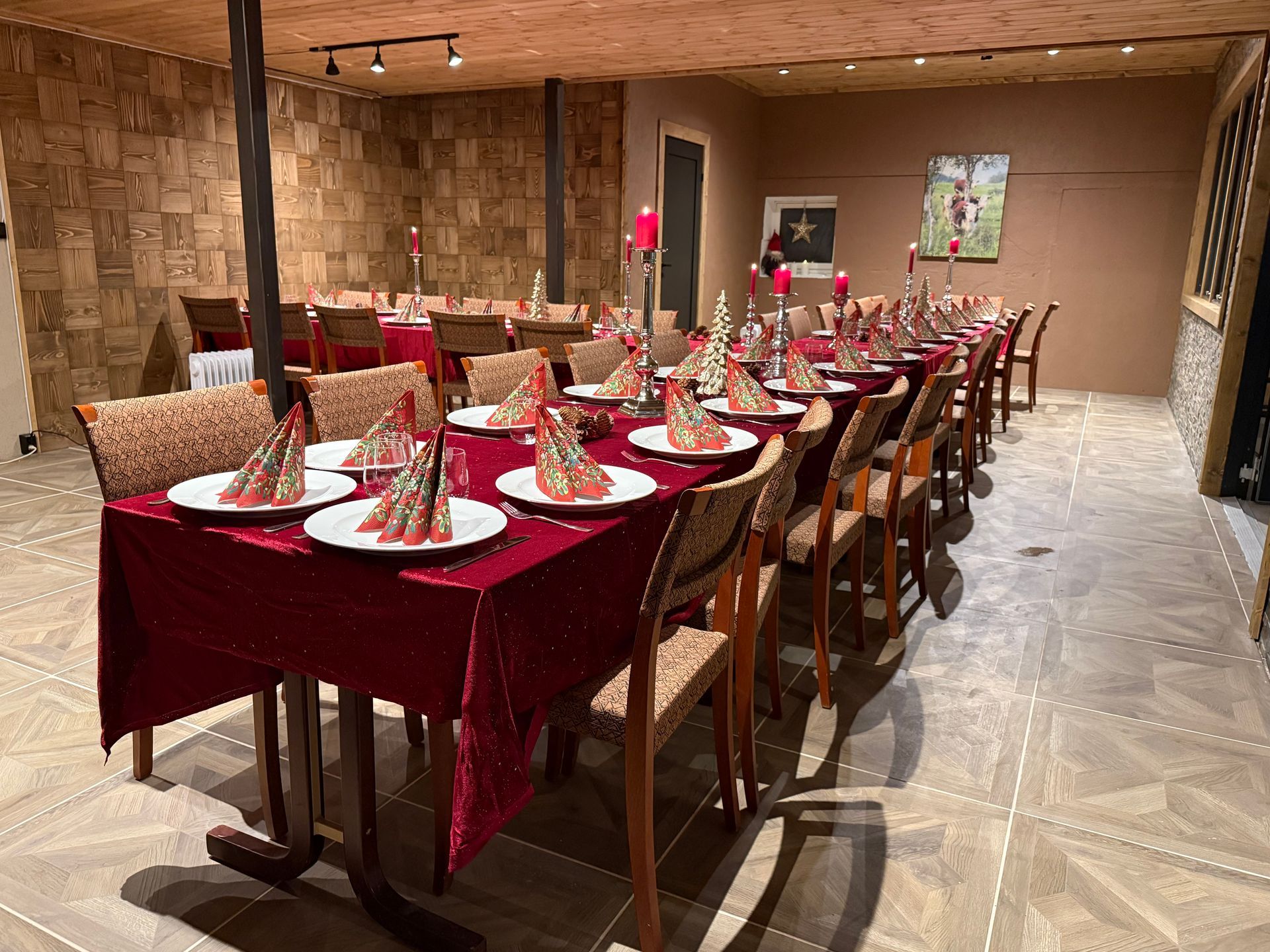 Selskapslokale hos Mediaas Søndre.