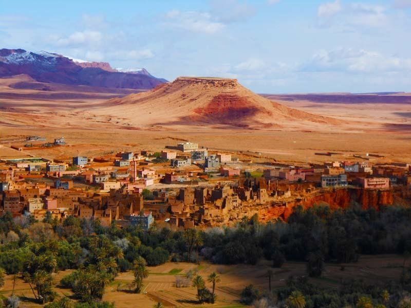 Villaggio nel deserto