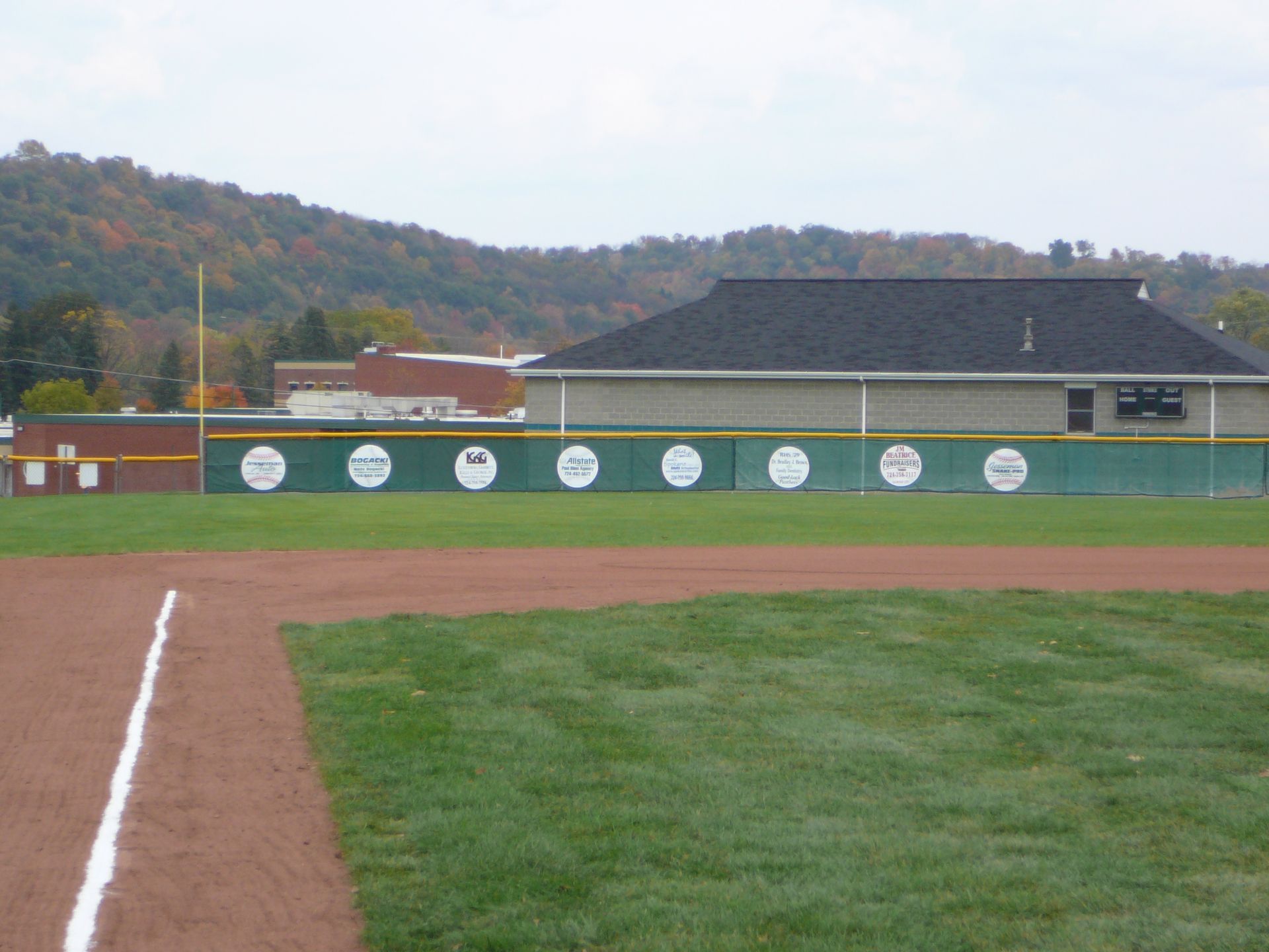 Empty Field — Beaver Falls, PA — Vance's Landscape Supply Inc