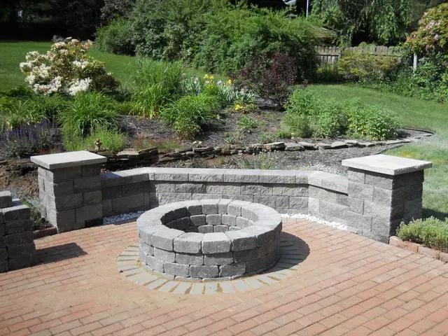 Hardscape Fire Pit — Beaver Falls, PA — Vance's Landscape Supply Inc