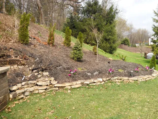 Lush Green Hillside — Beaver Falls, PA — Vance's Landscape Supply Inc