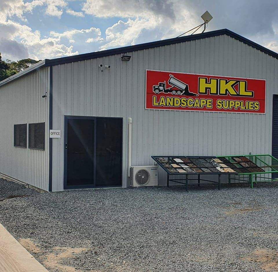 A Building With a Sign That Says HKL Landscape Supplies — HKL Landscape Supplies in Gloucester, NSW 