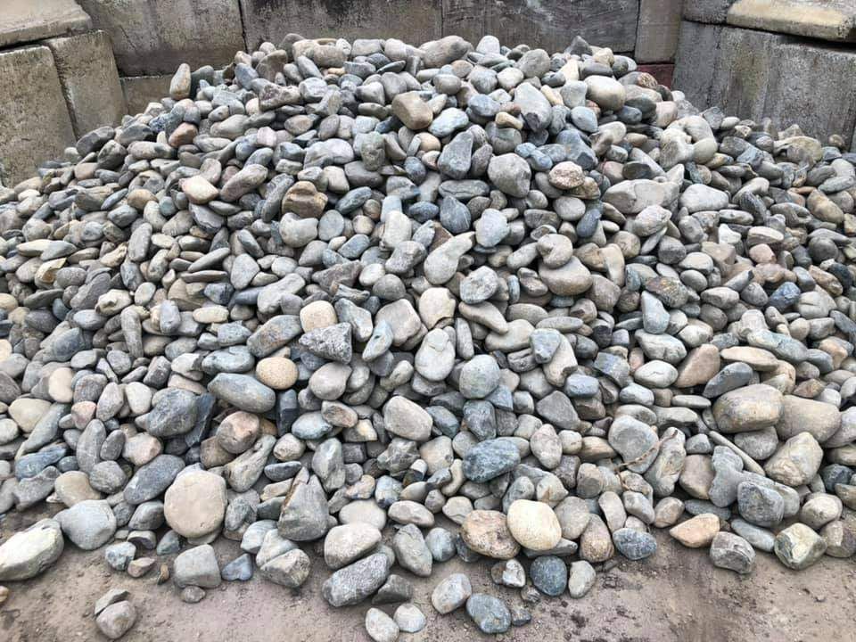A Pile of Rocks is Sitting on Top of a Pile of Dirt — HKL Landscape Supplies in Bulahdelah, NSW