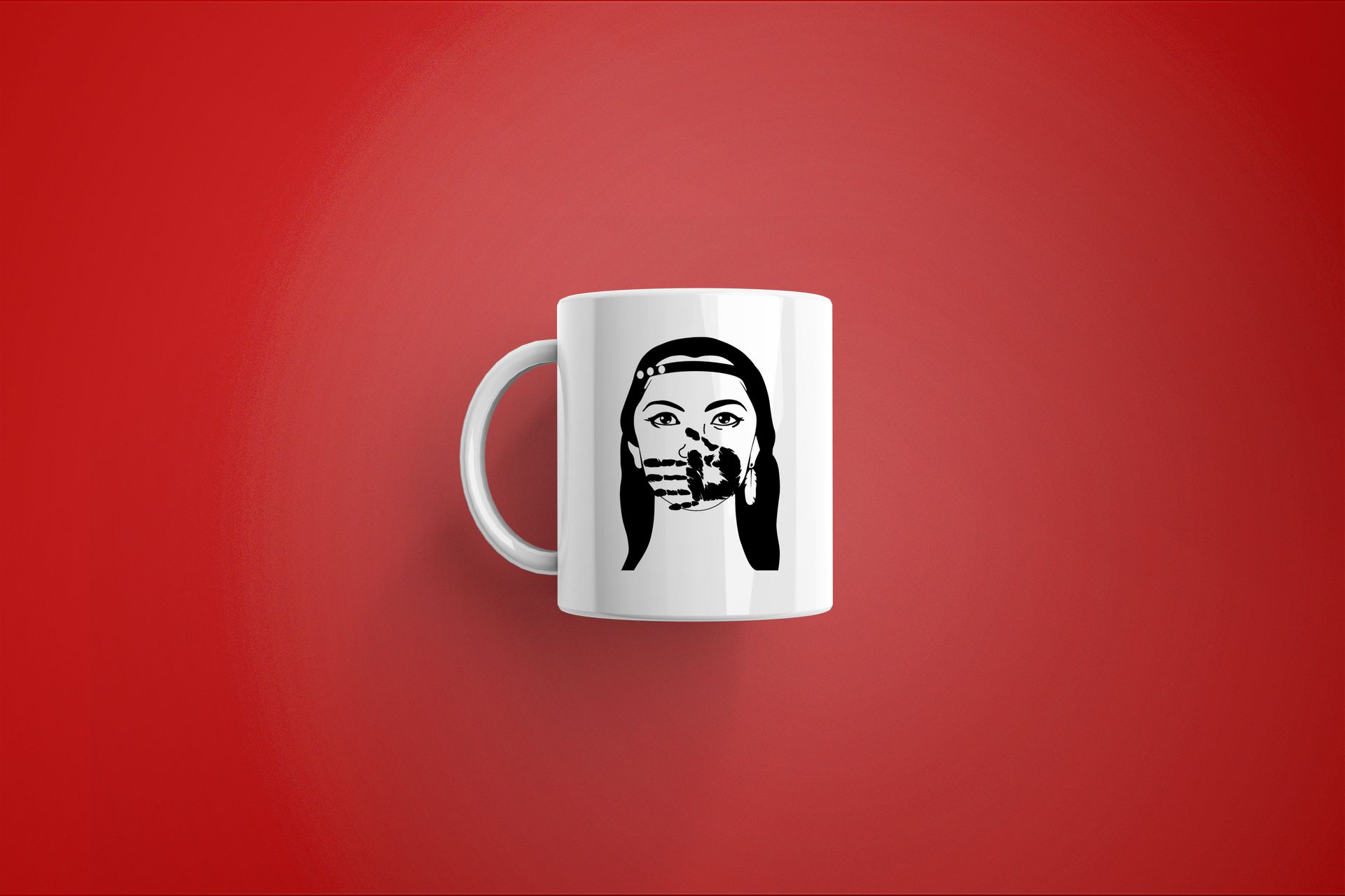 No More Stolen Sisters white mug 