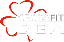 Red clover design with "CROSSFIT DGA" text.