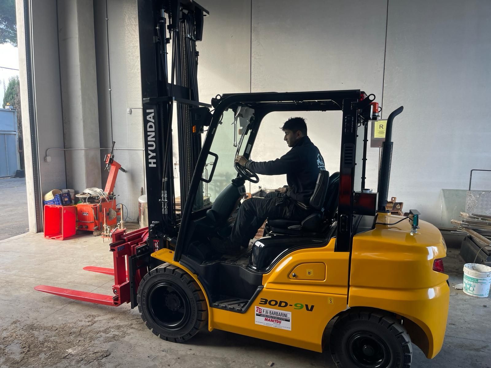 Parco mezzi per materiali ferrosi