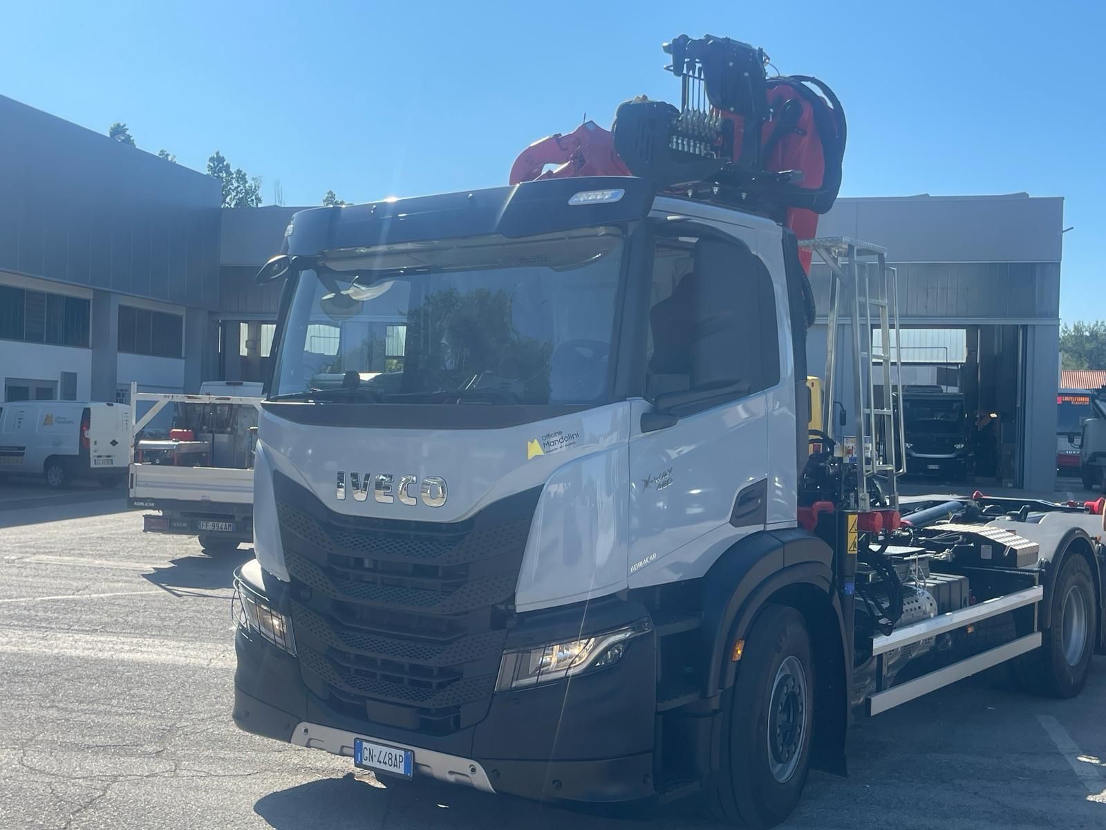 Parco mezzi per materiali ferrosi