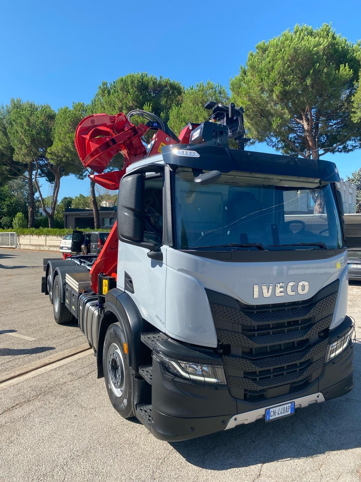 Parco mezzi per materiali ferrosi