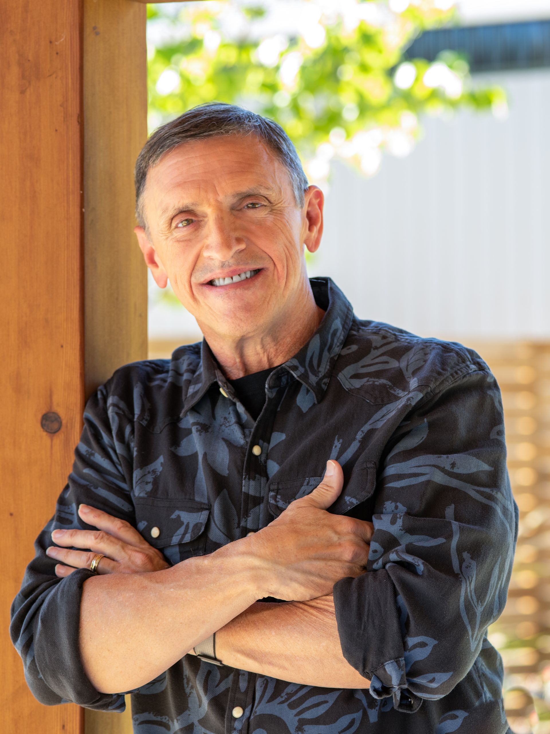 picture of pastor, outdoor and smiling