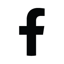 facebook icon, black