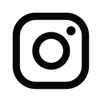 instagram icon, black