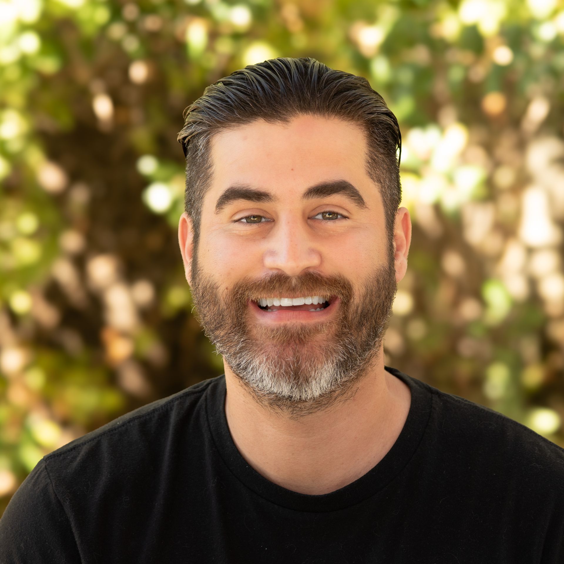 photo of smiling adult male