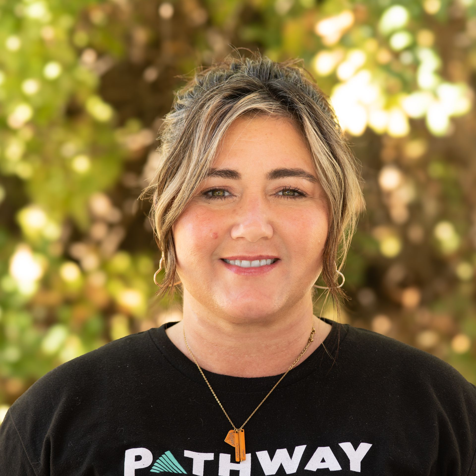 photo of smiling adult female