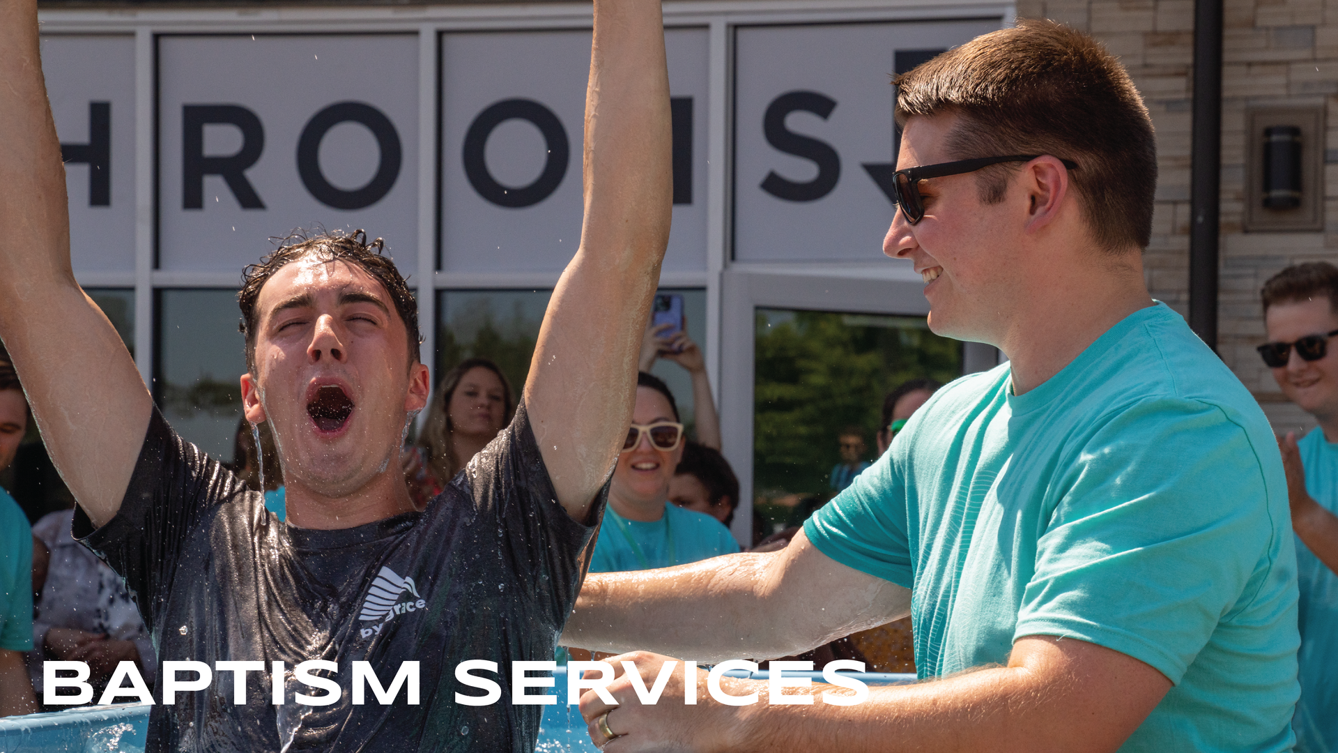 Sermon Series: Baptism Services. Linked to Pathway Church YouTube