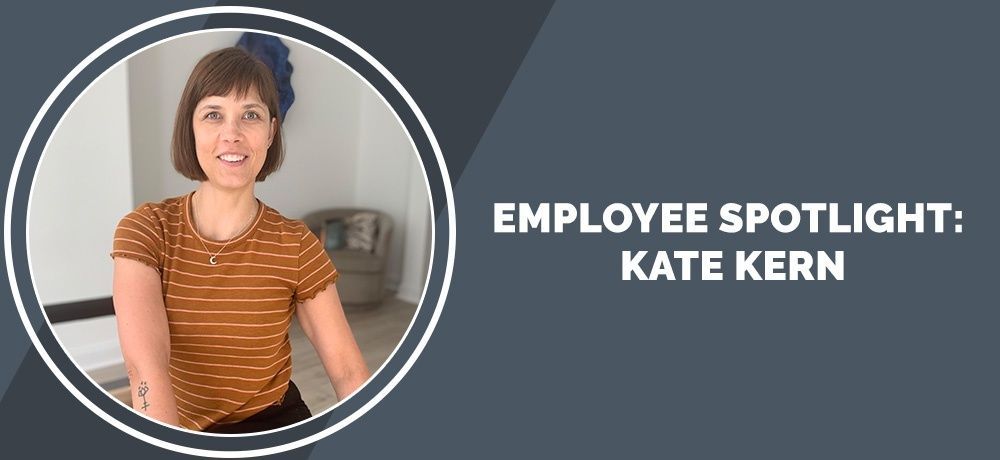 Employee Spotlight Banner for Kate Kern