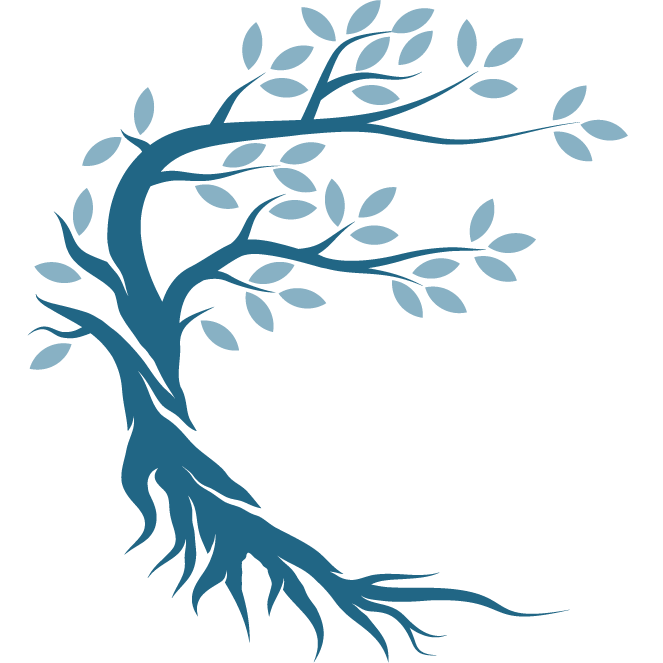 Tree icon as part of the Grant Park Legal Advisors LLC logo.