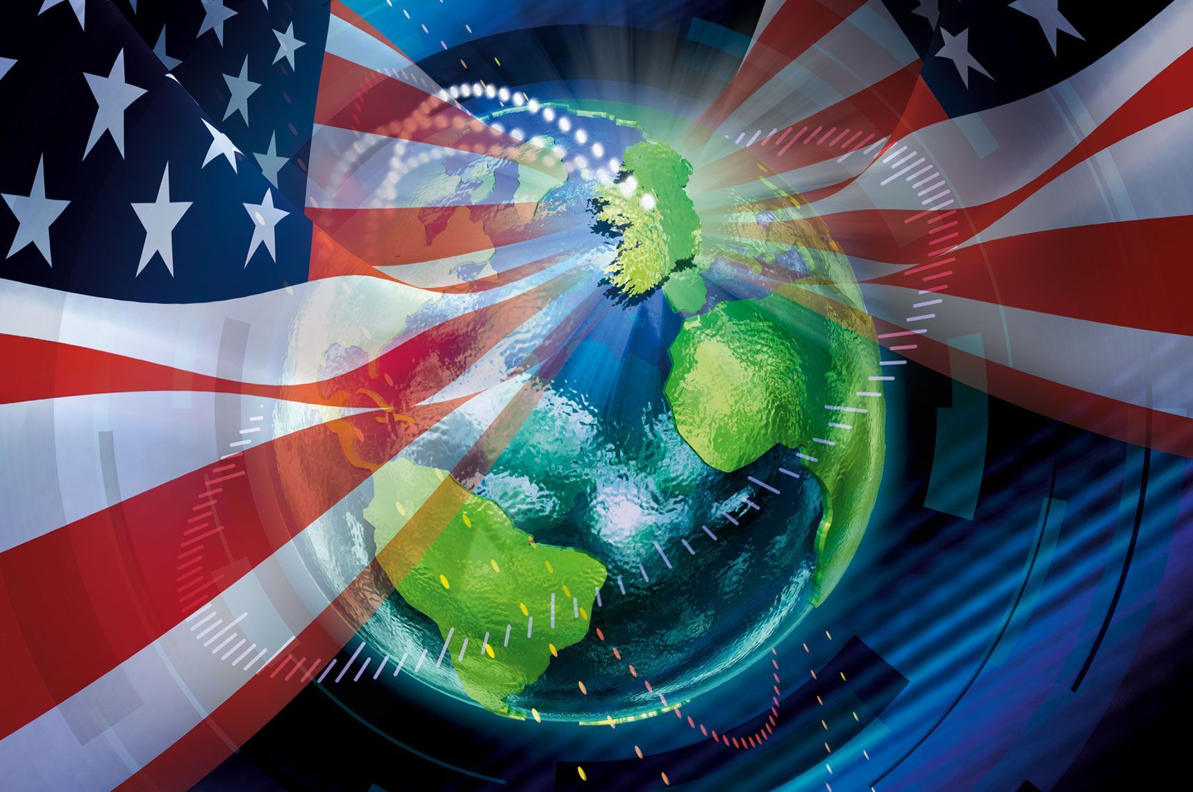 A line of dark vans with logos driving on a road under a cloudy sky.