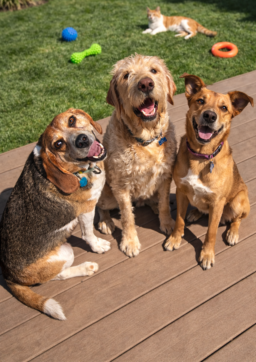 In-home dog boarding space at Doggy K Care in Paducah, KY