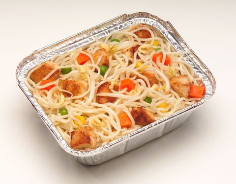 a box of noodles